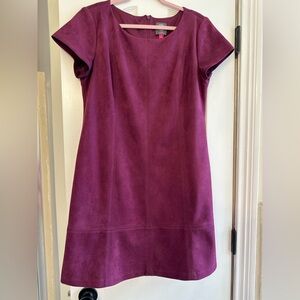 Vince Camuto Rich Maroon Mini Dress